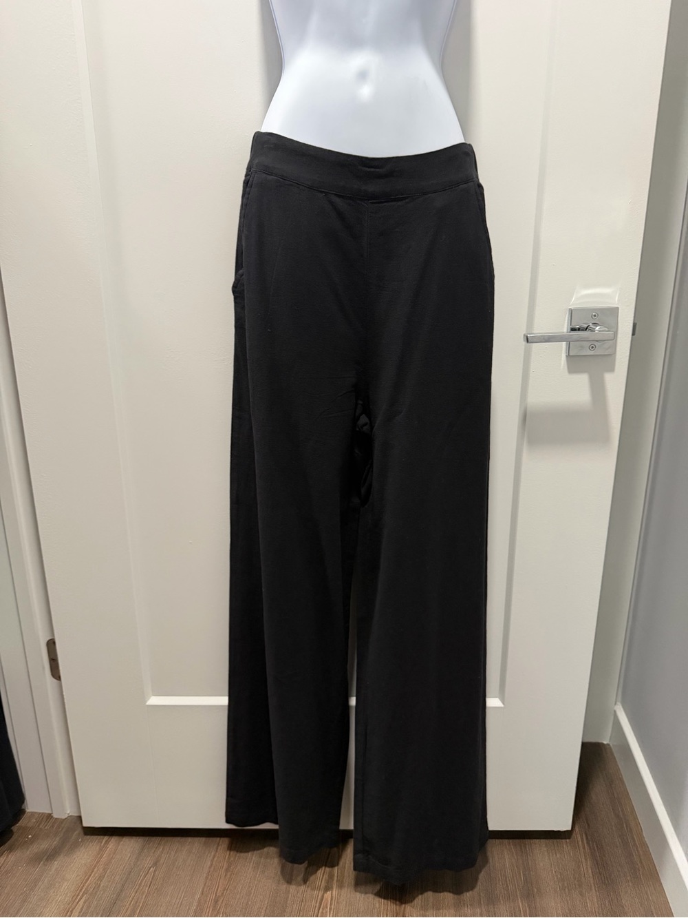 Rhythm Wide-Leg Pull-On Pants in Black